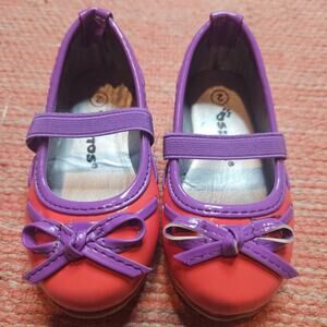 NWOT Ositos Pink and Purple Ballet Flats baby shoes